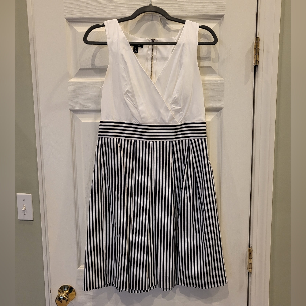 Sailor-style Striped Dress